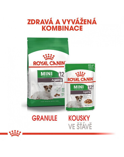 ROYAL CANIN Mini ageing 12+ 12x85g kapsuly pre malé, staršie psy