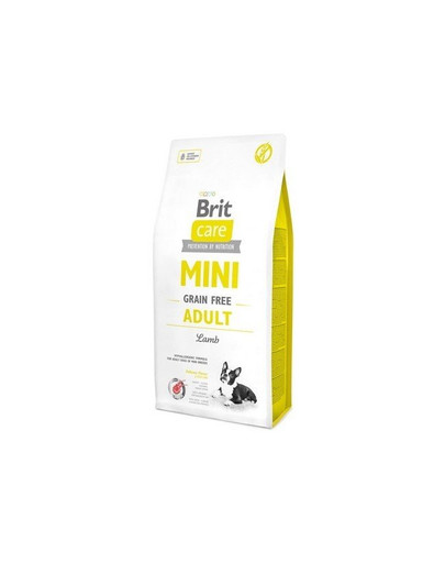 BRIT Care Grain-Free Mini adult lamb 2x7 kg