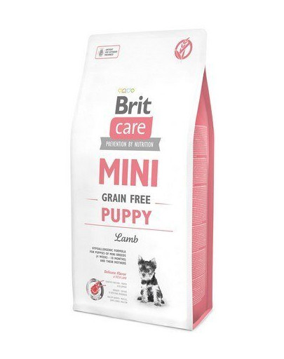 BRIT Care Mini Grain Free Mini Puppy lamb 2x7 kg