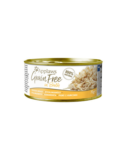 APPLAWS Cat Tin Grain Free kuracie mäso v omáčke 70g