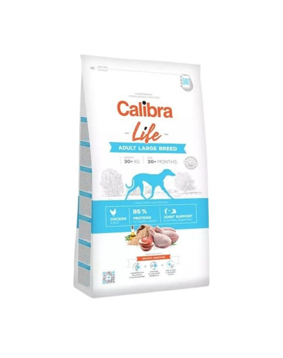 CALIBRA Dog Life Adult Large Breeds Kurča 12 kg