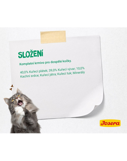JOSERA Kuracie filé s kačkou pre dospelé mačky 16 x 70 g