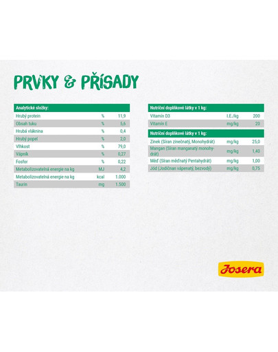 JOSERA Kuracie filé s kačkou pre dospelé mačky 16 x 70 g