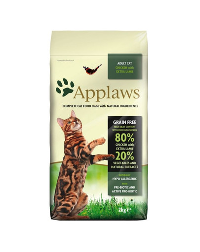 APPLAWS Cat Adult kuracie a jahňacie 2 kg