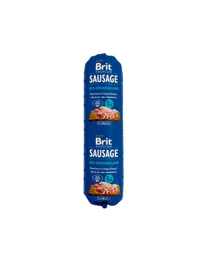 BRIT Premium Sausage 800 g krmivo pro psy všech věkových kategorií