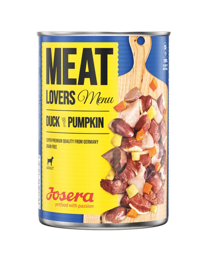 JOSERA Meatlovers Menu konzervy pre dospelé psy6x800g