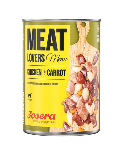 JOSERA Meatlovers Menu konzervy pre dospelé psy6x800g