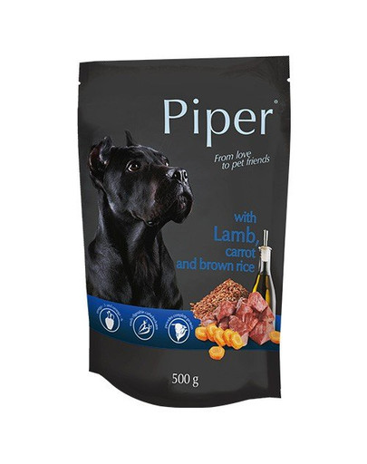 DOLINA NOTECI PIPER vrecko 500 g pre dospelých psov