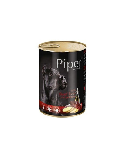 DOLINA NOTECI PIPER 400 g plechovka pre psov