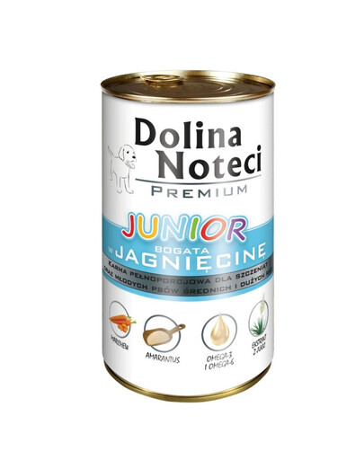 DOLINA NOTECI Premium Junior 400 g pre šteňatá a mladé psy