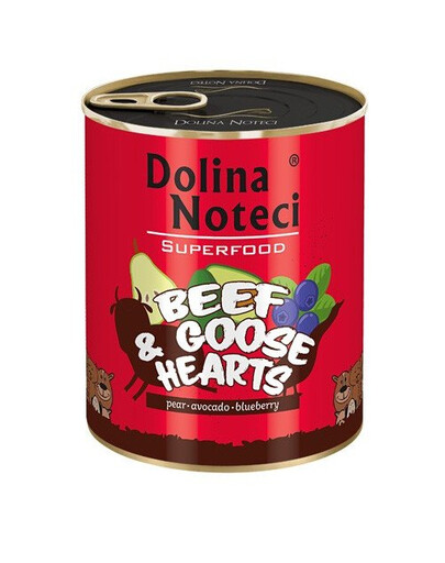 DOLINA NOTECI Premium SuperFood 800 g konzervy bez obilnín pre dospelé psy