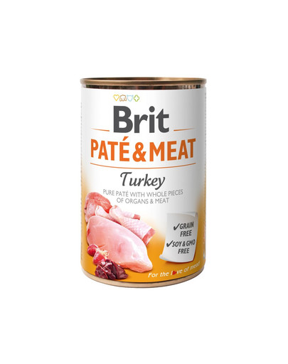 BRIT Pate&Meat 6 x 800 g psí paštéta v konzerve