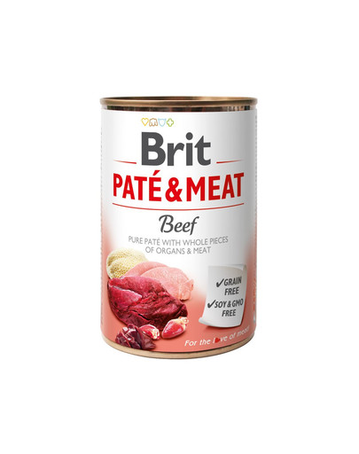 BRIT Pate&Meat 6 x 800 g psí paštéta v konzerve