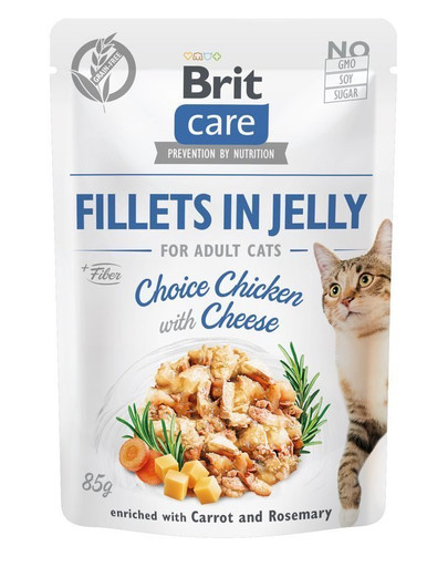 BRIT Care Fillets in Jelly kapsuly pre mačky 24 x 85 g