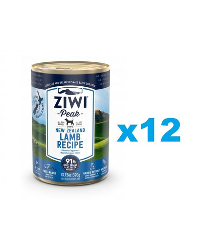 ZIWIPEAK Psí konzerva 12 x 390 g