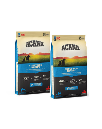 ACANA Adult Dog Heritage 2 x 11,4 kg