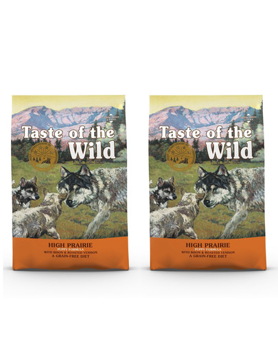 TASTE OF THE WILD High Prairie Puppy 2 x 12,2 kg