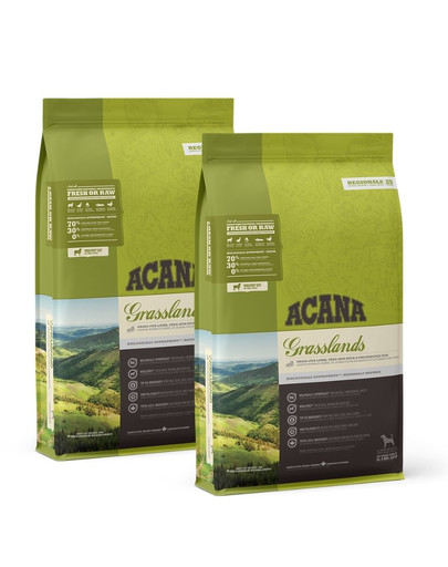 ACANA Grasslands Dog 2 x 11,4 kg