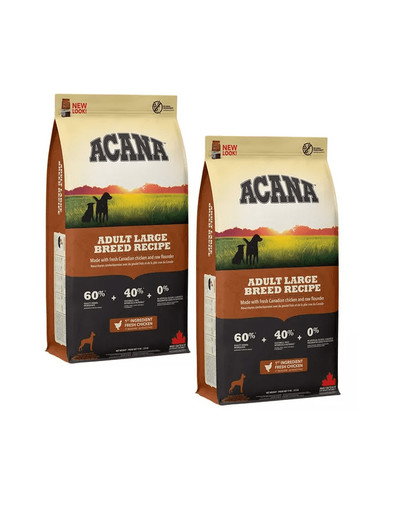 ACANA Adult large breed 2 x 11.4 kg