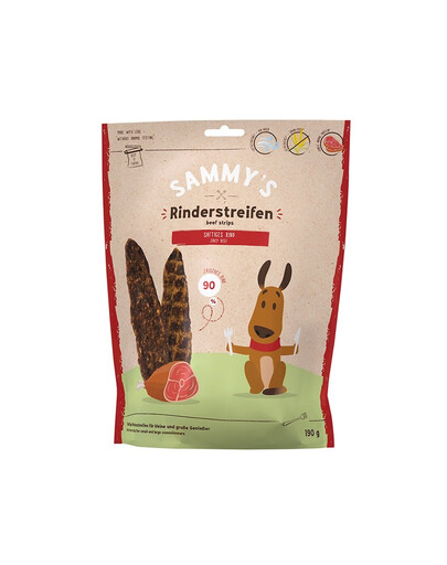 BOSCH SAMMY’S Beef Strips Paski z Wołowiny 190 g