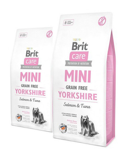 BRIT Care Grain Free Mini Yorkshire  set 2 x 7 kg