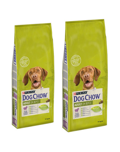 PURINA Dog Chow Adult Lamb&Rice 2 x 14 kg