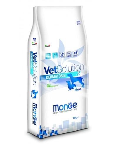 MONGE Vet Solution Dermatóza psov 12 kg