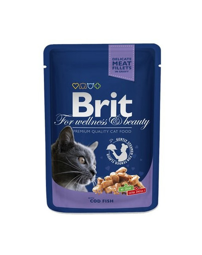 BRIT Premium Cat omáčka pre dospelú mačku Kapsule 24 x 100 g