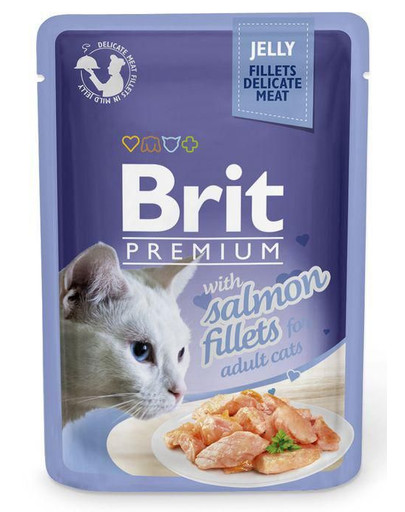 BRIT Premium Fillets v želé pre mačky 24 x 85 g