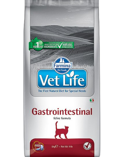 FARMINA Vet Life Cat Gastro Intestinal 5 kg