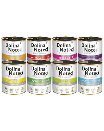 Dolina Noteci Premium Mix príchutí bez rýb 10x800g