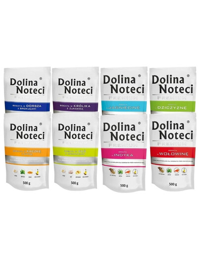 DOLINA NOTECI Premium Mix ochutené bez kuracieho mäsa 30x500 g