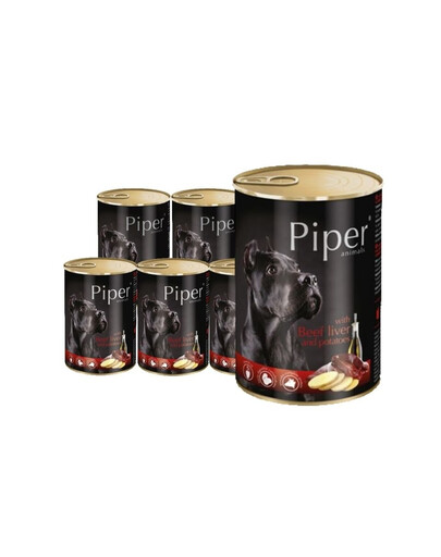 DOLINA NOTECI PIPER hovädzia pečeň so zemiakmi 12x800 g