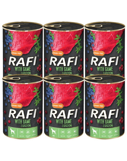 DOLINA NOTECI RAFI Game 6x400 g