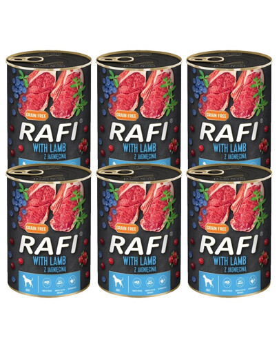 DOLINA NOTECI RAFI Jahňacie mäso 6x800 g