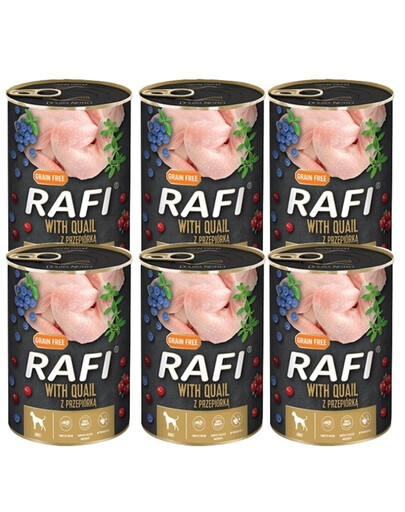 DOLINA NOTECI RAFI Prepelica Prepelica 6x400 g