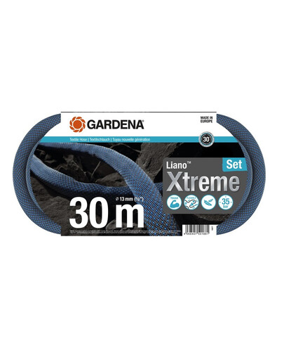 GARDENA Wąż tekstylny Liano Xtreme 30 m zestaw