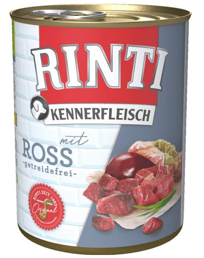 RINTI Kennerfleisch Konské mäso 6 x 800g + taška ZDARMA