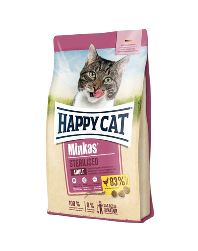 HAPPY CAT Minkas Sterilised Geflügel 10 kg
