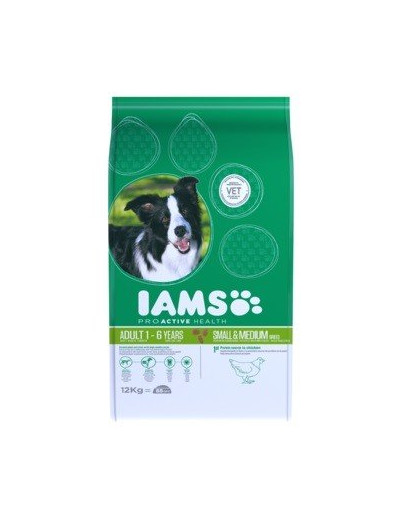 IAMS ProActive Health Dospelé kurča malých a stredných plemien 12 kg