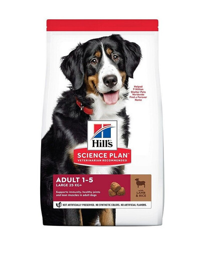 HILL'S Science Plan Canine Adult Large Breed Lamb&Rice karma dla psów dużych ras z jagnięciną i ryżem 14 kg