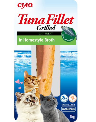 INABA Tuna fillet in homestyle broth 15g filet z tuniaka v domácom vývare