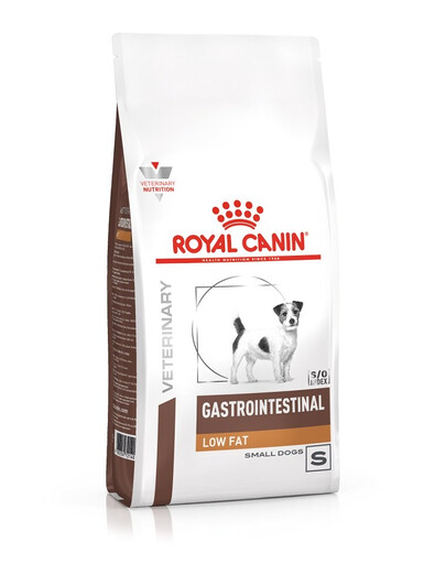 ROYAL CANIN Veterinary Gastrointestinal Low Fat Small Dog 1,5kg dietetyczna karma dla psów ras małych