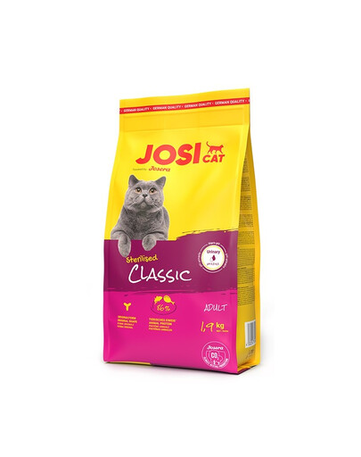 JOSERA JosiCat Sterilized Classic 1,9 kg pre sterilizované mačky