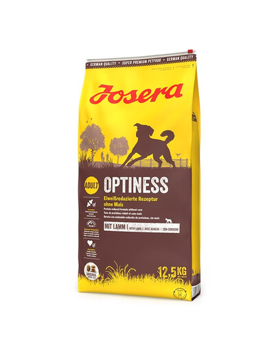 JOSERA Optiness 12,5 kg, vhodné pre dospelých psov stredných a veľkých plemien