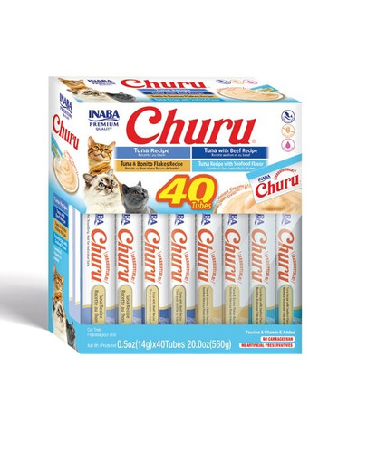 INABA Churu Varieties Tuniak 40x14g pre mačky