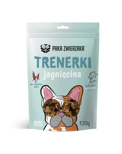 PAKA ZWIERZAKA Trenerki z jagnięciną 120 g