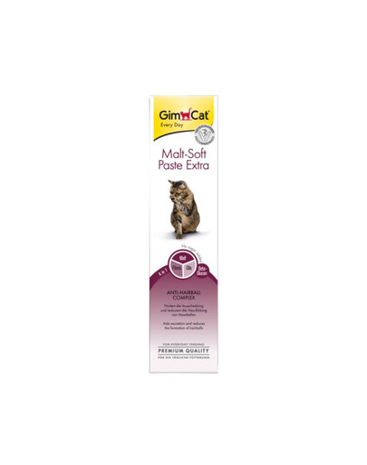 GIMCAT Every Day Malt-Soft Paste Extra 20g Cat Laxative Paste