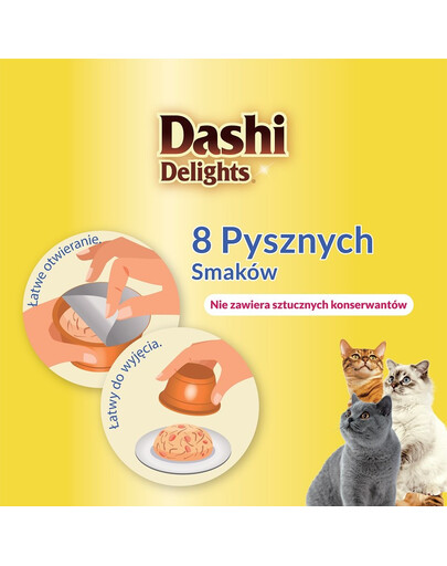 INABA Cat Dashi Delights kura a hrebenatky 70 g