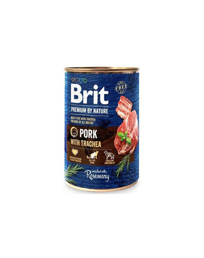 BRIT Premium by Nature Pork with Trachea 400 g